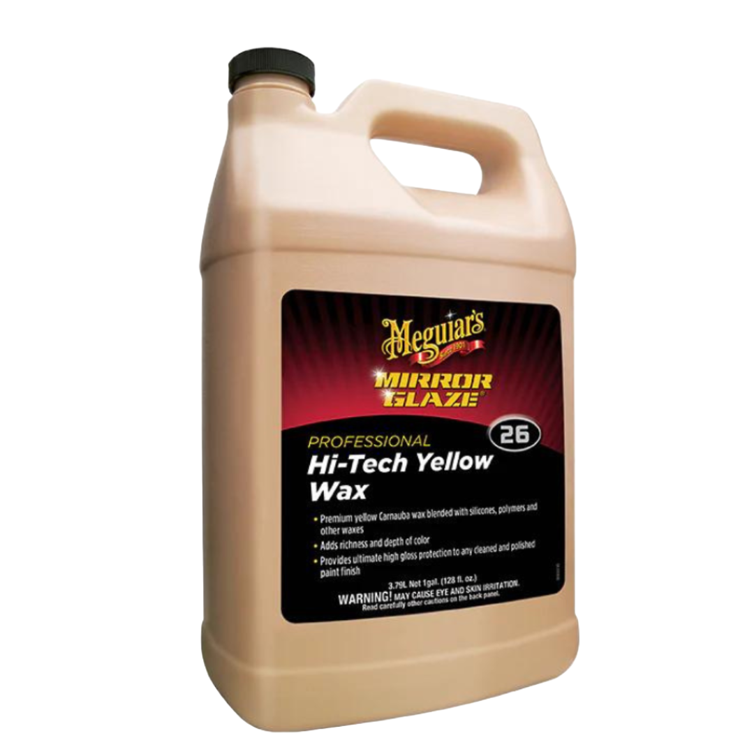 Meguiar's Hi-Tech Yellow Wax Mirror Glaze - Cera Para Autos Profesional