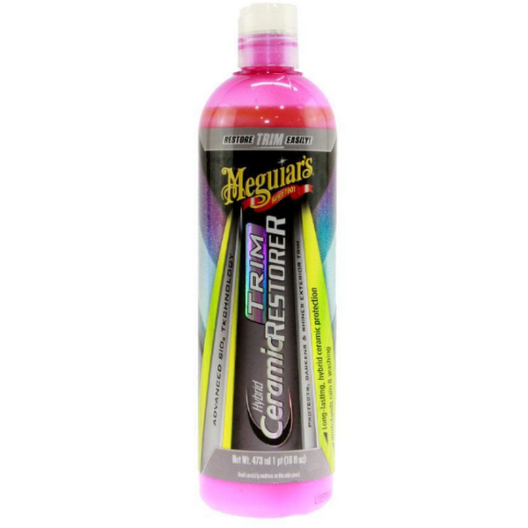 Meguiar’s – HYBRID CERAMIC TRIM RESTORER- Renovador de plasticos exterior